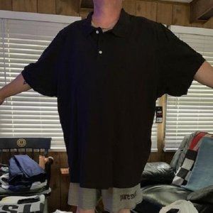 5X BIG BLACK POLO SHIRT NEW !